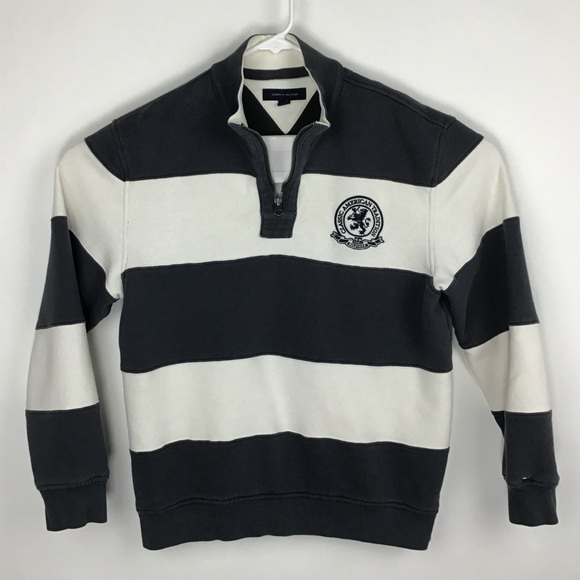 Tommy Hilfiger men’s long sleeve rugby shirt large - Picture 1 of 13